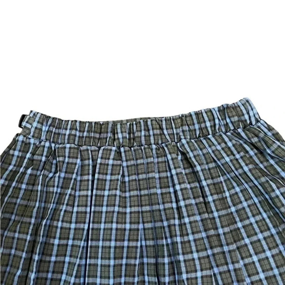 Wild Fable Pleated A-line Plaid Mini Skirt Juniors Size M School Girl Fashion - Picture 7 of 9